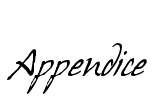 Appendice